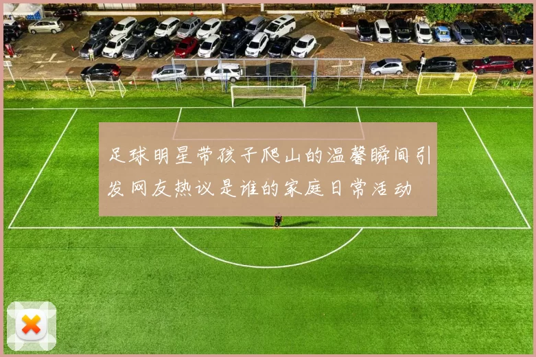 足球明星带孩子爬山的温馨瞬间引发网友热议是谁的家庭日常活动